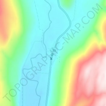 Beaverdell topographic map, elevation, terrain
