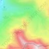 Pfannknecht topographic map, elevation, terrain