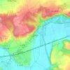 Eulau topographic map, elevation, terrain