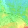 Neukirchen topographic map, elevation, terrain