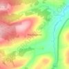 Knocknagashel topographic map, elevation, terrain