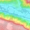 La Chaussée de Damery topographic map, elevation, terrain