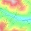 East Blackdene topographic map, elevation, terrain