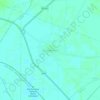 Bahuakbarpur topographic map, elevation, terrain