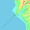 Latakia topographic map, elevation, terrain