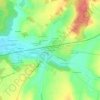 Haut de Barse topographic map, elevation, terrain