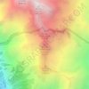 Aiguille des Frères Estiennes topographic map, elevation, terrain