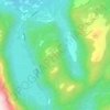 Midtfjellet topographic map, elevation, terrain