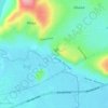 Oblogo topographic map, elevation, terrain