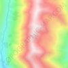 Ohau Peak topographic map, elevation, terrain