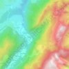 Ouataplan topographic map, elevation, terrain