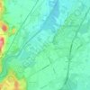Wals topographic map, elevation, terrain