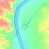 Sanddrift topographic map, elevation, terrain
