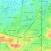Northgate topographic map, elevation, terrain