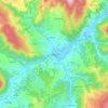 Šipovo topographic map, elevation, terrain