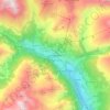 Heiligenblut topographic map, elevation, terrain