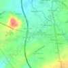 Sambat topographic map, elevation, terrain