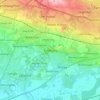 Tyldesley topographic map, elevation, terrain