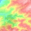 Vale de Gaios topographic map, elevation, terrain