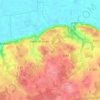 Le Grand Prés topographic map, elevation, terrain