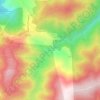 Bouzas topographic map, elevation, terrain