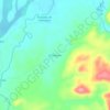 El Consuelo topographic map, elevation, terrain