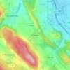 Warzen topographic map, elevation, terrain