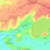 Draycote topographic map, elevation, terrain