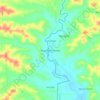 Bajada de Chanduy topographic map, elevation, terrain