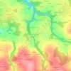 Coatelan topographic map, elevation, terrain