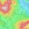 Piorro topographic map, elevation, terrain