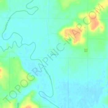 Quincy topographic map, elevation, terrain