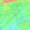 Rawalpindi topographic map, elevation, terrain