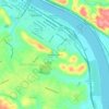 Geigers Crossing topographic map, elevation, terrain