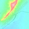 Polacca topographic map, elevation, terrain
