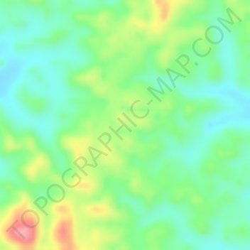 Malay Peninsula topographic map, elevation, terrain