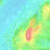 Ougy topographic map, elevation, terrain