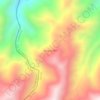 San Juan Alto topographic map, elevation, terrain