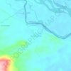 Santa Lucía topographic map, elevation, terrain