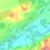 Drumoak topographic map, elevation, terrain