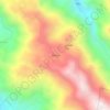 Checan topographic map, elevation, terrain