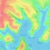 Gymea Bay topographic map, elevation, terrain
