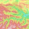 Shennongjia topographic map, elevation, terrain