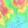 Highbury topographic map, elevation, terrain