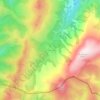 Berrandotz topographic map, elevation, terrain