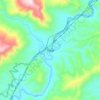 毛坝镇 topographic map, elevation, terrain