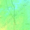 Bandipura topographic map, elevation, terrain