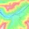 Yanamaqui topographic map, elevation, terrain