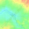 Thác Giang Điền topographic map, elevation, terrain
