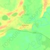 Abatskiy topographic map, elevation, terrain